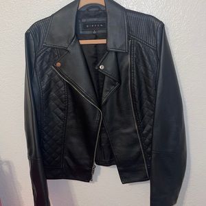 Leather jacket woman’s